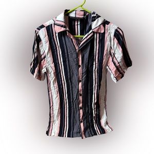 No boundaries Button Down Date night shirt